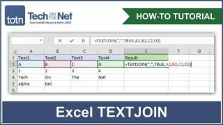 Mastering TEXTJOIN Function in Excel [upl. by Bannasch801]