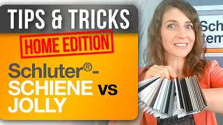 When should I use Schluter®SCHIENE vs Schluter®JOLLY profiles [upl. by Weisler]