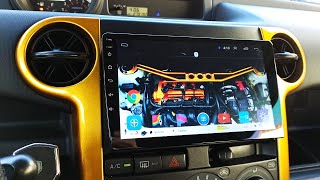 HIKITY ANDROID CAR STEREO with GPS NAVIGATION 9Inch TOUCH SCREEN RADIO BLUETOOTH REVIEW [upl. by Yojenitsirk539]