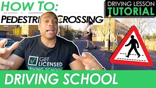 Controlled and Uncontrolled Pedestrian Crossings  Driving Tutorial  Updated 2023 [upl. by Vinnie]