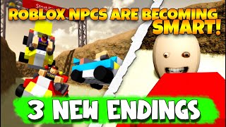 3 New Endings ROBLOX NPCs are becoming smart [upl. by Salita386]