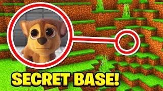 I FOUND BABY CHASES SECRET BASE IN MINECRAFT Ps3Xbox360PS4XboxOnePEMCPE [upl. by Norrie]