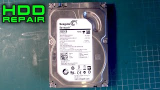 HDD Repair  Seagate Barracuda 2TB  Board Replacement  BIOS  Firmware Chip Swap [upl. by Nomed523]