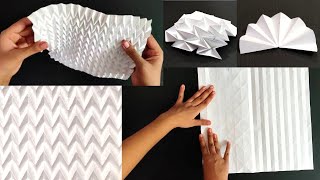 Learn Origami 01  Basic Paper Fold Patterns  How To Make Basic Folds By Deepali Karanjavkar [upl. by Morgun]