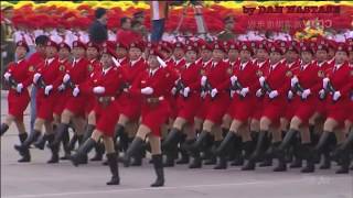 Chinas amp North korea military parade [upl. by Enyawd614]