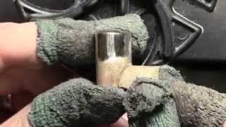 Polishing Bronze Metal Clay on the JOOLTOOL [upl. by Suoivatnod82]