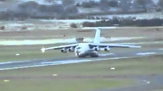 Russian Plane Dramatic Close Call taking off from Australia [upl. by Medina]