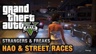 GTA 5  Hao  Street Races 100 Gold Medal Walkthrough [upl. by Elfie908]