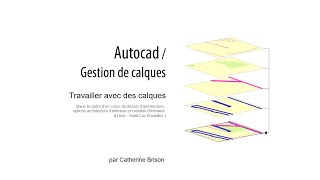 Autocad  Gestion de calques [upl. by Francyne]