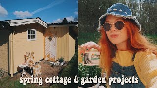 Cozy spring projects in my Cottage amp garden [upl. by Tlihcox]