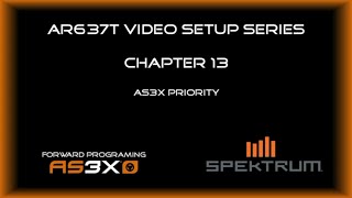 Spektrum Smart Receiver AS3X Setup Series 13  AS3X Priority Explained [upl. by Euqenimod]