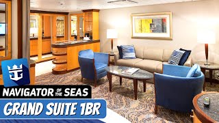 Navigator of the Seas  Grand Suite Full Walkthrough Tour amp Review 4K  Royal Caribbean [upl. by Deeas120]