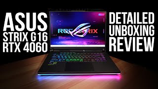 Asus Strix G16 Unboxing Review 10 Game Benchmarks Fan Noise Display Thermals Speakers More [upl. by Rebmyt]