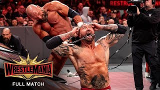 FULL MATCH  Triple H vs Batista – No Holds Barred Match WrestleMania 35 [upl. by Attirehs]