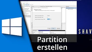 Windows 10 Partition erstellen ✅ Tutorial [upl. by Otilegna627]