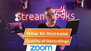 How to Increase the Quality of your Zoom Recordings [upl. by Ancell167]