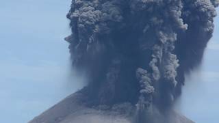 Anak Krakatau Powerful Blast [upl. by Bough]