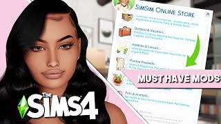 These mods are must haves for The Sims 4 The Sims 4 Mods  LINKS [upl. by Hnahk]