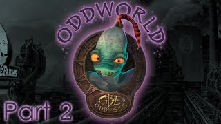 Oddworld  Abes Oddysee Walkthrough  Part 2 [upl. by Ydnew]