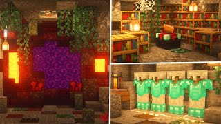 Minecraft How to Build an Underground Base  Underground Survival Base Tutorial [upl. by Anaher]