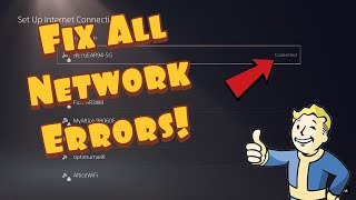 How To FixResolve All PS5 Network Errors 2021 Tutorial [upl. by Leverett347]