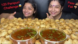 120 PANIPURI EATING CHALLENGE 😱 GOLGAPPA EATING CHALLENGE  PHUCHKA EATING CHALLENGEFOOD CHALLENGE [upl. by Ecnerewal]