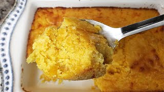 CORN CASSEROLE  Jiffy Corn Casserole Recipe  Simply Mama Cooks [upl. by Ahsetal]