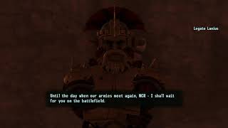 Fallout New Vegas  Max Speech Final Boss Lanius [upl. by Oinimreh]