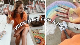 Ultimate VSCO Girl For a Day [upl. by Imoian483]