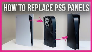 How To Change PS5 Faceplates [upl. by Payson]