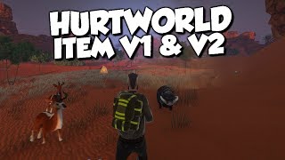 Hurtworld Item V1 amp V2 PvP Funny [upl. by Ameerahs]