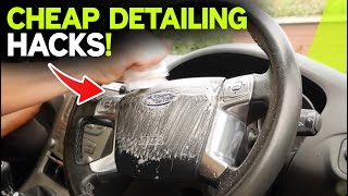 Affordable Car Detailing Hacks that Actually Work [upl. by Ettevram]