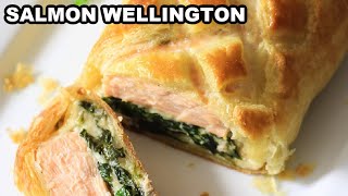 Salmon Wellington Recipe EASY [upl. by Nyrual]