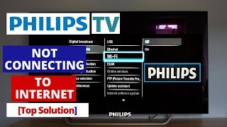 How to Fix PHILIPS SMART TV Not Connecting to Internet  Philips TV wont connect to Internet [upl. by Oab260]