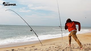 EASY SURF FISHING TIPS How to catch the MOST fish on the beach [upl. by Lindo783]