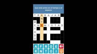 Crucigramas Español gratis  Crossword Spanish Puzzles Free [upl. by Eric901]