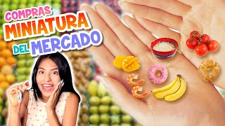 🍅TODO LO MINIATURA del MERCADO 🍎🍍🥐🍤¡BARATITO Y FRESQUECITO💕 CONNY MERLIN [upl. by England344]