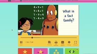 Addition and Subtraction Fact Families [upl. by Ainoloppa]