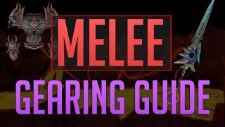 Indepth Melee Gearing guide  Runescape 3 [upl. by Blus]