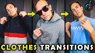 Clothes Transitions Tik Tok Tutorial [upl. by Oiramd]