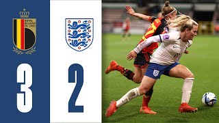 Belgium 32 England  Lionesses Defeated In Belgium  Highlights [upl. by Gwendolin]