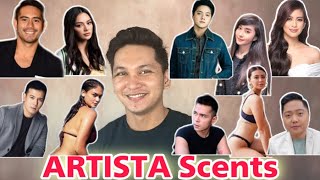 10 ARTISTAS SIGNATURE SCENTS ALAMIN NATIN  Filipino Celebrities and their Perfumes [upl. by Calen473]