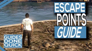 Escape Points In Cayo Perico Heist In GTA Online Guide [upl. by Kadner968]