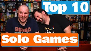 Top 10 Solo Board Games [upl. by Tamer775]