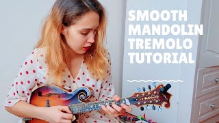 HOW TO PLAY SMOOTH MANDOLIN TREMOLO TUTORIAL ❤️ [upl. by Anod]