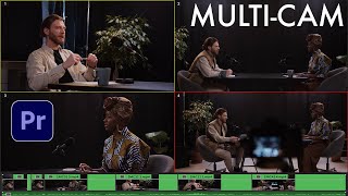 How to Edit Multi Cam Sequences Easily in Adobe Premiere Pro CC Tutorial [upl. by Eldrida]