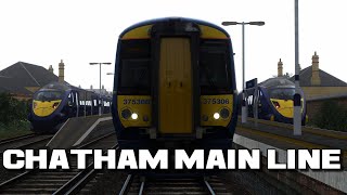 Train Simulator Chatham Main Line Dover Priory To Faversham Class 375 EMU  PART ONE 1P17 0746 [upl. by Virgilia]