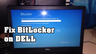 How to fix a BitLocker recovery in Dell Laptop [upl. by Ky]