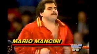 Wrestling “Jobber” Mario Mancini 1985 [upl. by Ailaham41]