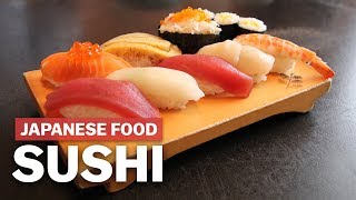 Sushi How to Eat History amp Cost  japanguidecom [upl. by Ayekim]